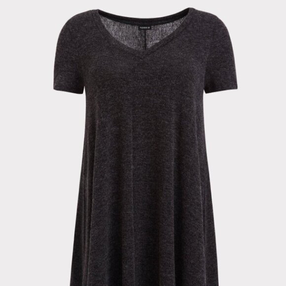 Torrid Mini Hacci Trapeze Dress 2x - Picture 4 of 8